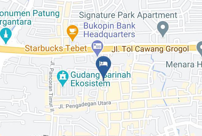 Jakarta Selatan - Rumah Rizki Maps