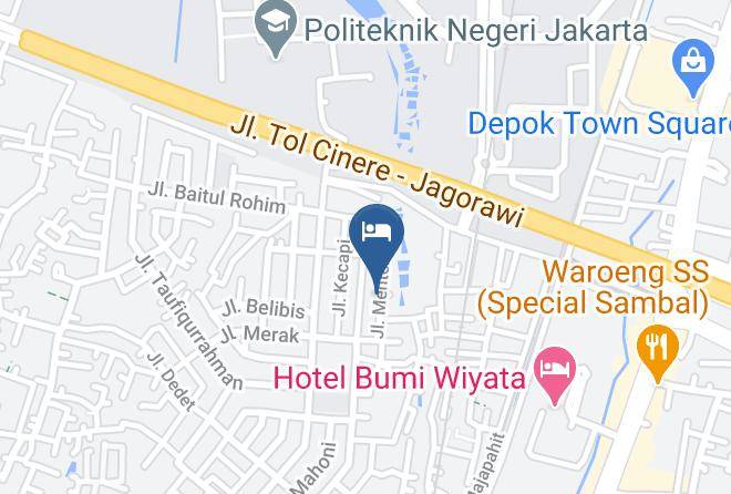 Depok - Rumah Sawomateng Maps