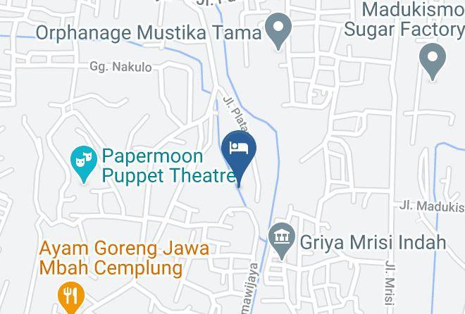 Bantul Regency - Rumah Senjakala Maps