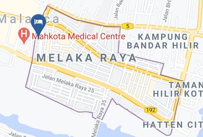 Melaka Tengah - Rumah Tumpangan Azim Maps