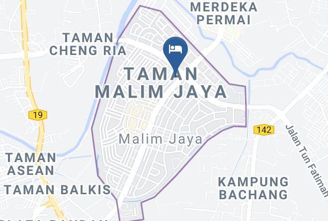 Melaka Tengah - Rumah Tumpangan Gvkm Maps