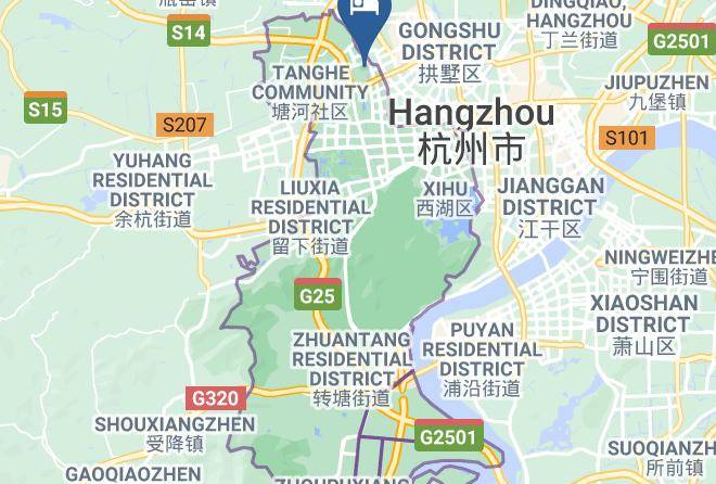 Hangzhou - Rumantin Minglang Holiday Hotel Hangzhou Maps