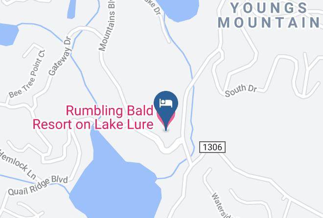 Rutherford - Rumbling Bald Resort On Lake Lure Maps