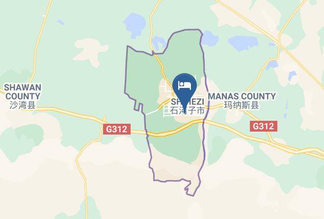 Shihezi - Run Chang Blue Horizon Jun Hua Hotel Maps
