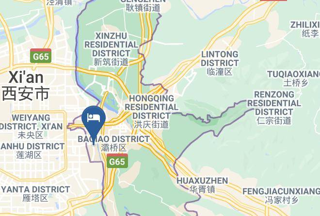 Xi An - Run Jia Qin Shang Boutique Hotel Maps