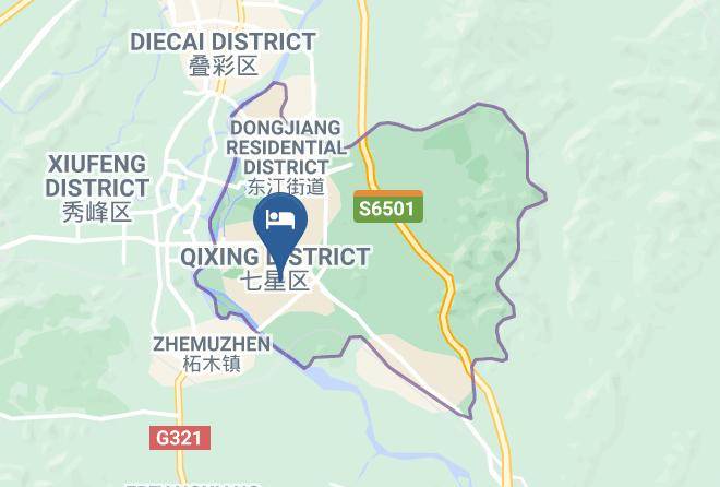Guilin - Rundong Hotel Guilin Maps