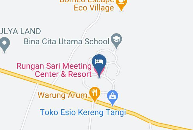 Kota Palangka Raya - Rungan Sari Meeting Center & Resort Maps