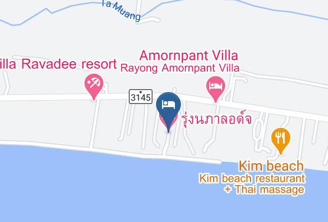 Amphoe Klaeng - Rungnapha Lodge Maps