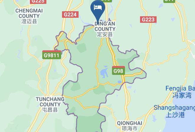 Dingan County - Runlong Hotel Maps