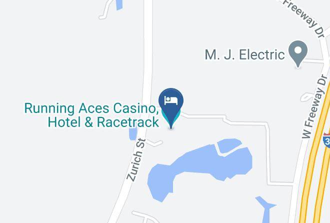 Anoka - Running Aces Casino Hotel & Racetrack Maps
