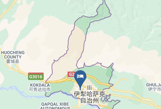 Ili Kazak Aut Prefecture - Ruo'an Boutique Hotel Maps