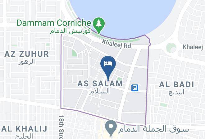 Dammam - Ruoof Furnished Residential Units Maps