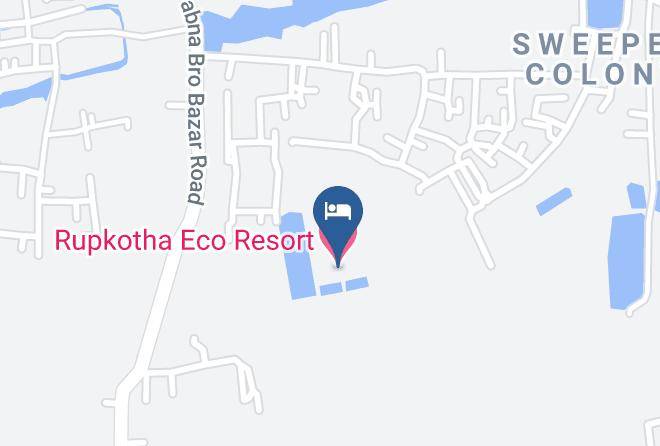 Rupkotha Eco Resort Map