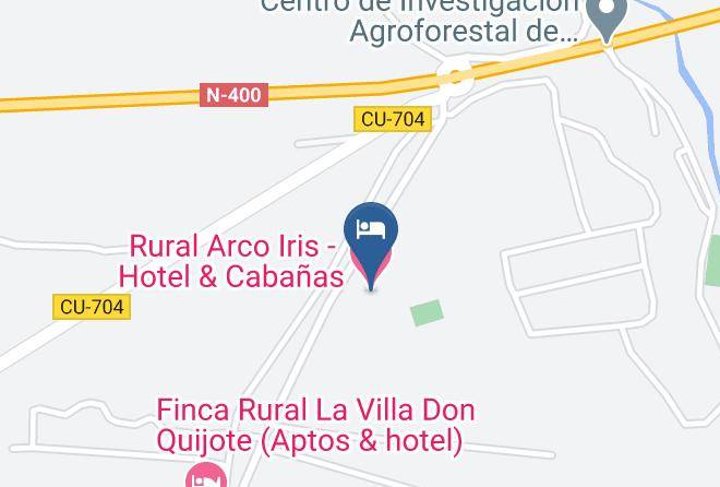 Cuenca - Rural Arco Iris Hotel & Cabanas Maps