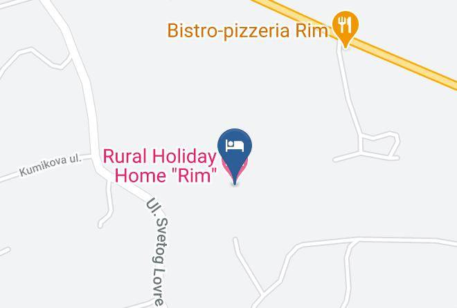 Cestica - Rural Holiday Home Rim Maps