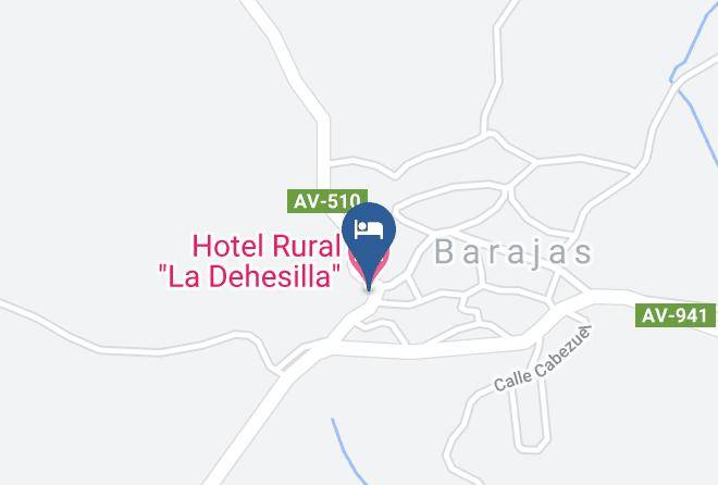 Avila - Hotel Rural La Dehesilla Maps
