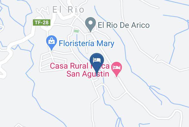 Santa Cruz De Tenerife - Rural Rio Maps