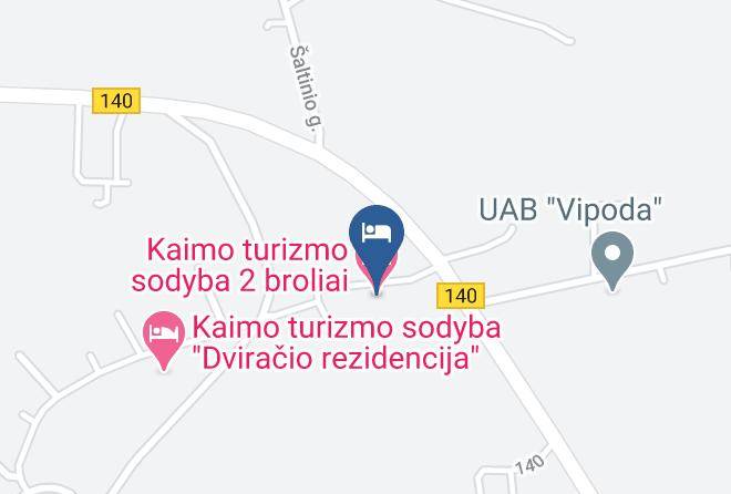Kaunas District Municipality - Rural Tourism Homestead 2broliai Maps