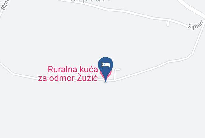 Ruralna Kuca Za Odmor Zuzic Map