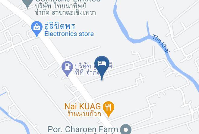 Amphoe Mueang Chachoengsao - Rurtark Rakturr 8riew Boutique Maps