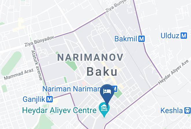 Baki - Rusel Hotel Maps