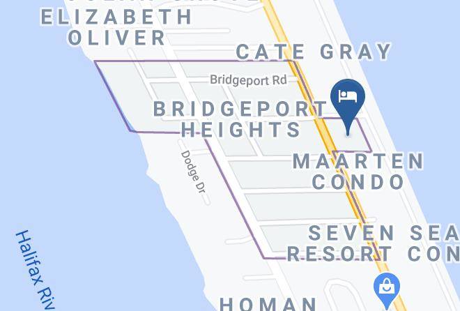 Volusia - Rushhh Daytona Beach Tapestry Collection By Hilton Maps