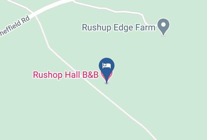 Derbyshire - Rushop Hall B&b Maps