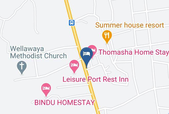 Badulla - Rusira Resort Maps