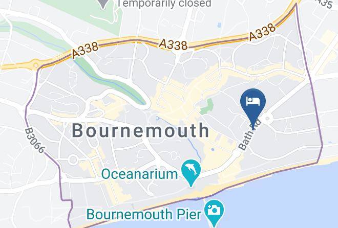 Bournemouth - Russell Court Hotel Maps