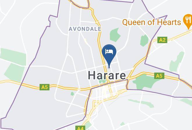 Harare - Russell Hotel Maps
