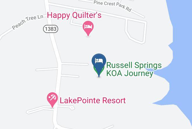 Russell - Russell Springs Koa Journey Maps