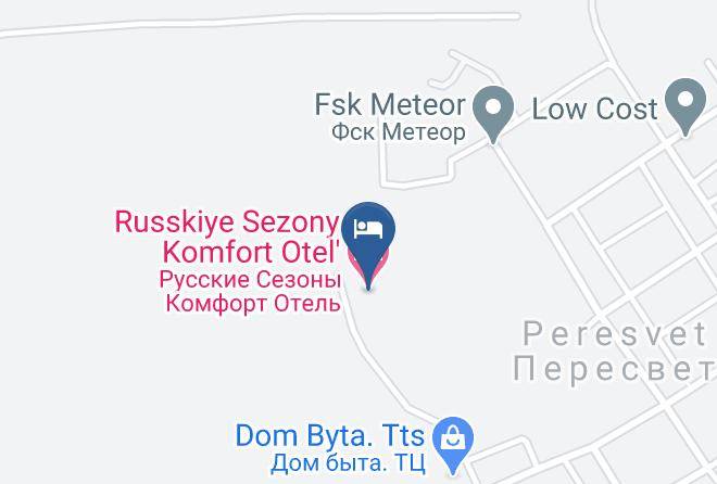 Sergiyevo Posadsky District - Russkiye Sezony Komfort Otel' Maps
