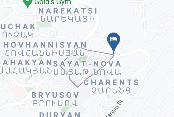 Yerevan - Russo Hotel Maps