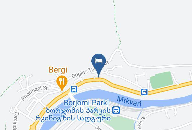 Borjomi - Rustaveli Hotel & Bar Maps