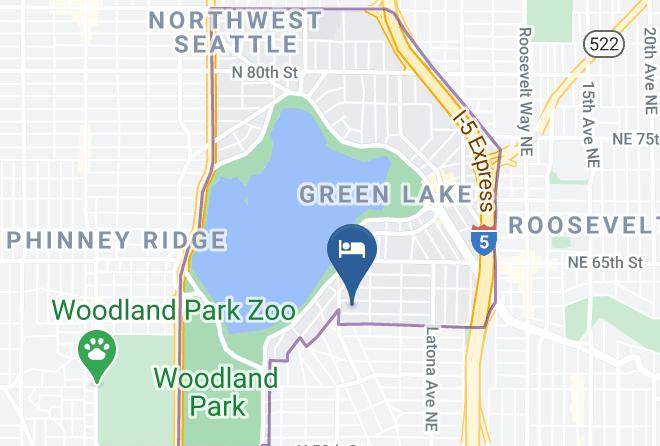 King - Rustic Comfort On Green Lake Maps
