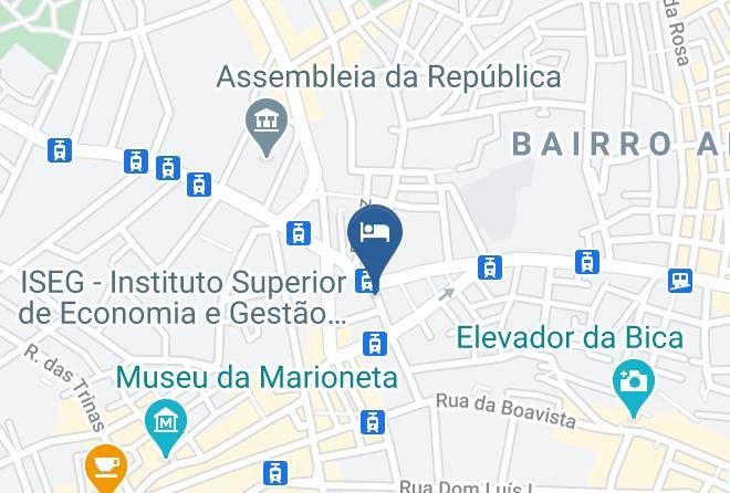 Lisbon - Rustic Heart Feeling Inn Maps