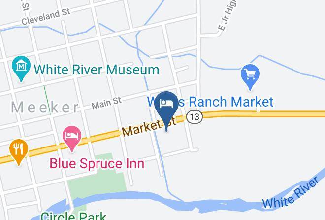 Rio Blanco - Rustic Lodge Maps