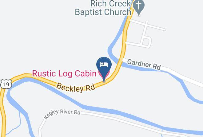 Mercer - Rustic Log Cabin Maps