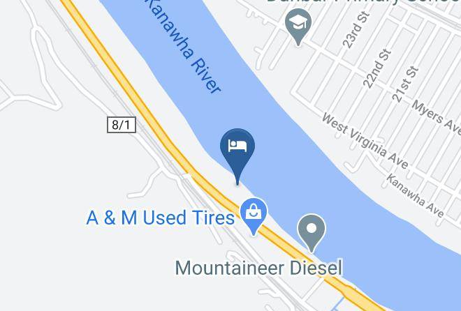 Kanawha - Rustic Motel Maps