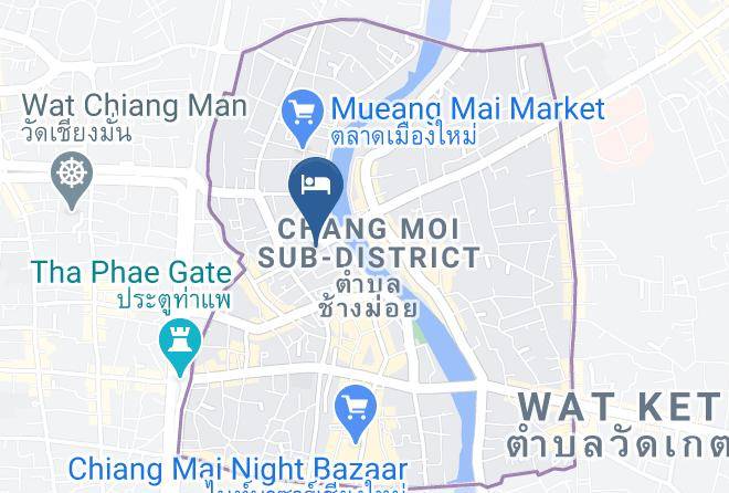 Amphoe Mueang Chiang Mai - Rustic River Boutique Maps