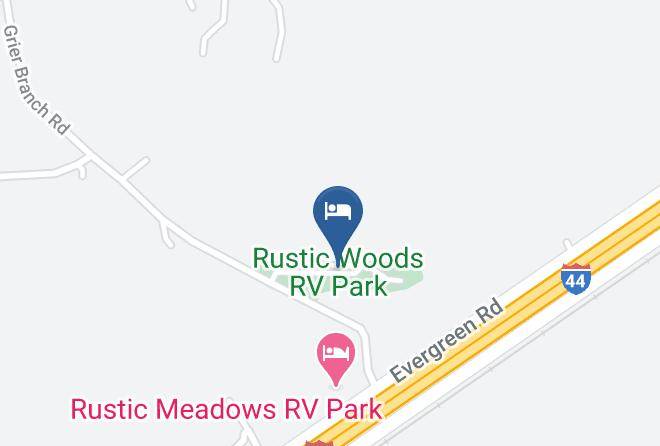 Webster - Rustic Woods Rv Park Maps