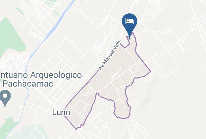Lurin - Rustica Hoteles Pachacamac Maps