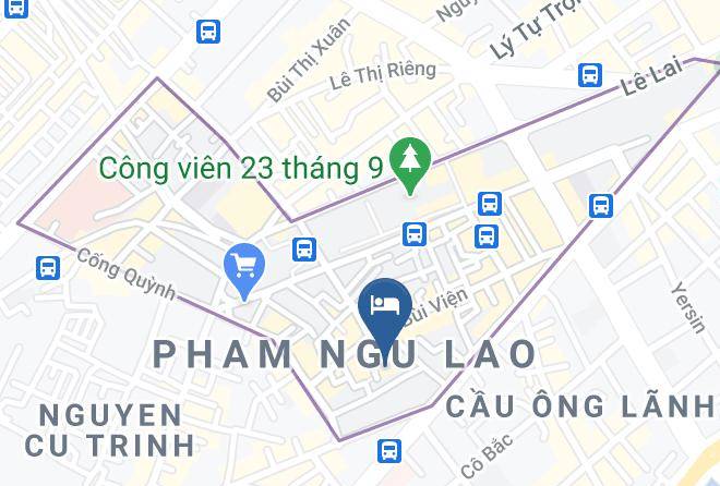 Phm Ngu Lao Street - Rustical Homestay Maps