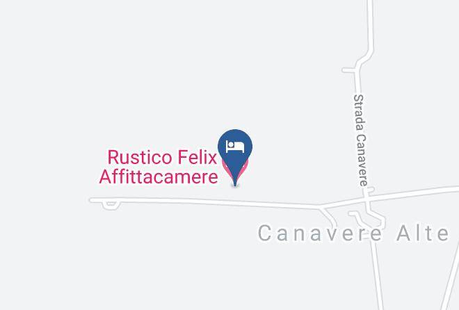 Cuneo - Rustico Felix Affittacamere Maps