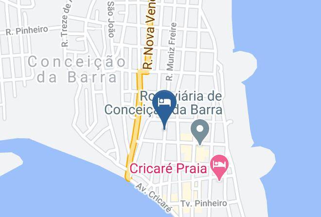 Conceicao Da Barra - Rustico's Hotel Maps