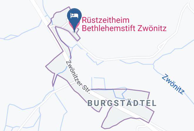 Rustzeitheim Bethlehemstift Zwonitz Map