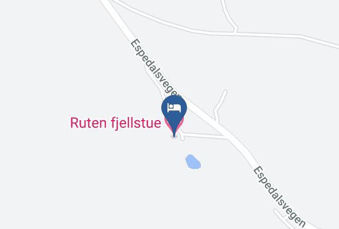 Sor Fron - Ruten Fjellstue Maps