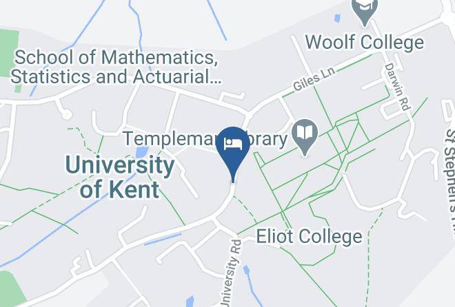 University Of Kent Map