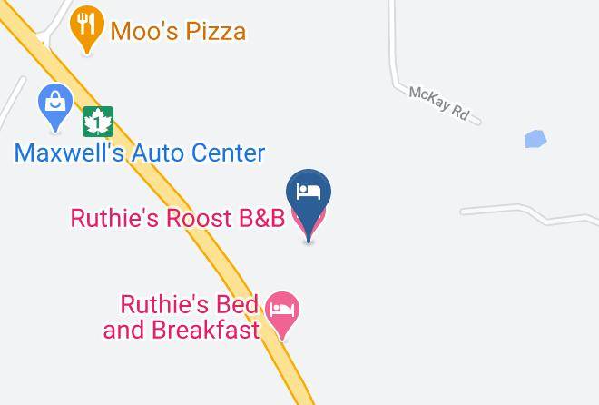 Cowichan Valley - Ruthie's Roost B&b Maps