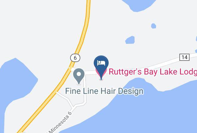 Crow Wing - Ruttger's Bay Lake Lodge Maps